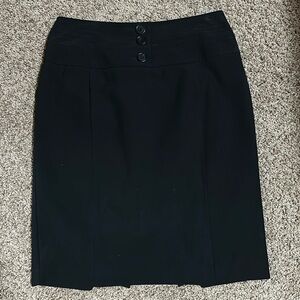 High waisted pencil skirt